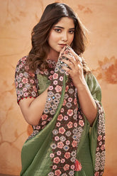 Designer Sari With Blouse